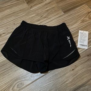 OTF lululemon hotty hot shorts